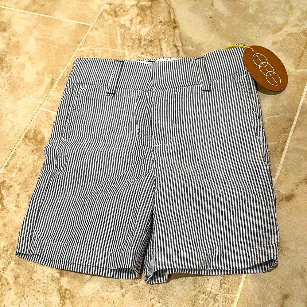 NWT EGG New York Seersucker Shorts - 12M